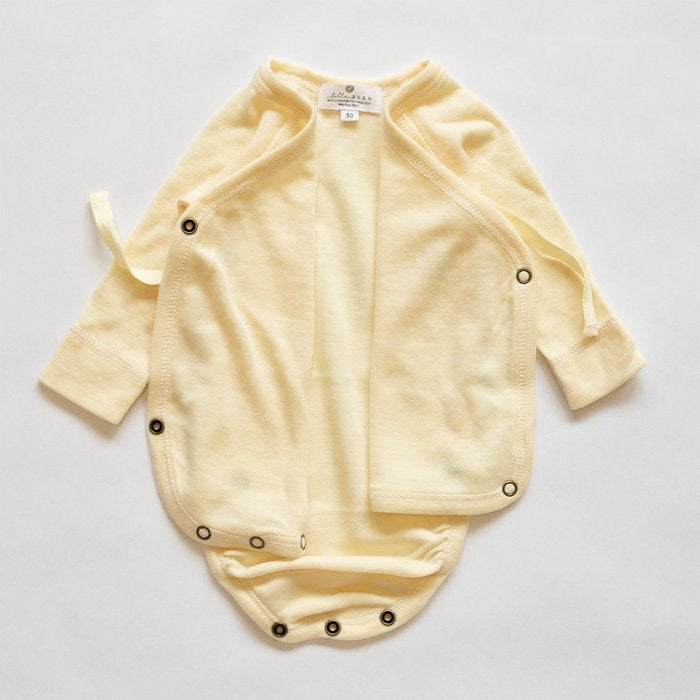 Merino Wickelbody Cremé