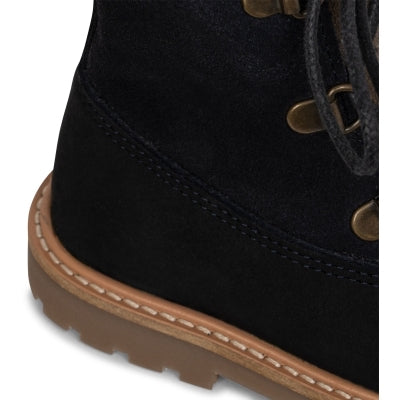 Zuri Boots Suede Nachtblau