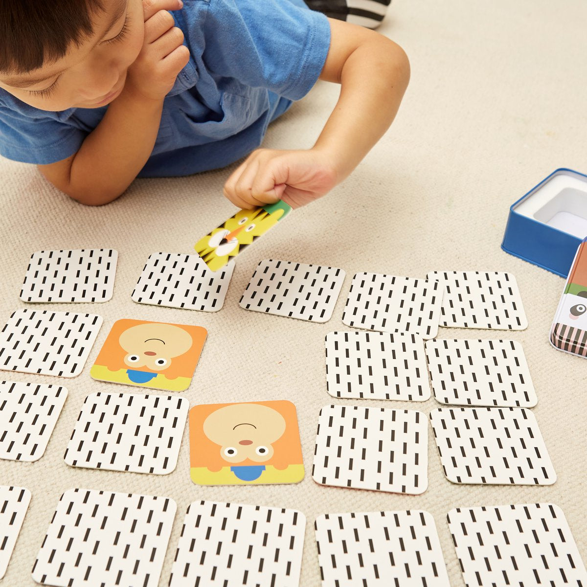 Buntes Memory Spiel On-the-go
