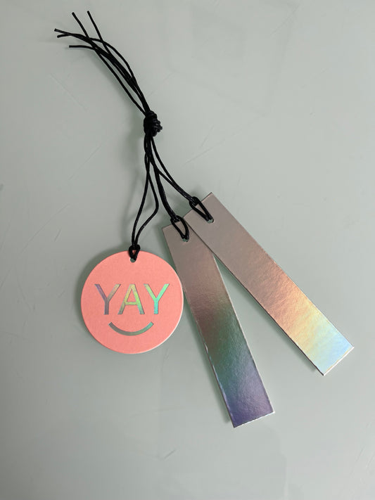 Gift tags YAY/Holo set of 3