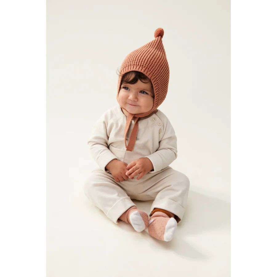 Fresia Baby Strickmützchen Tuscany rose