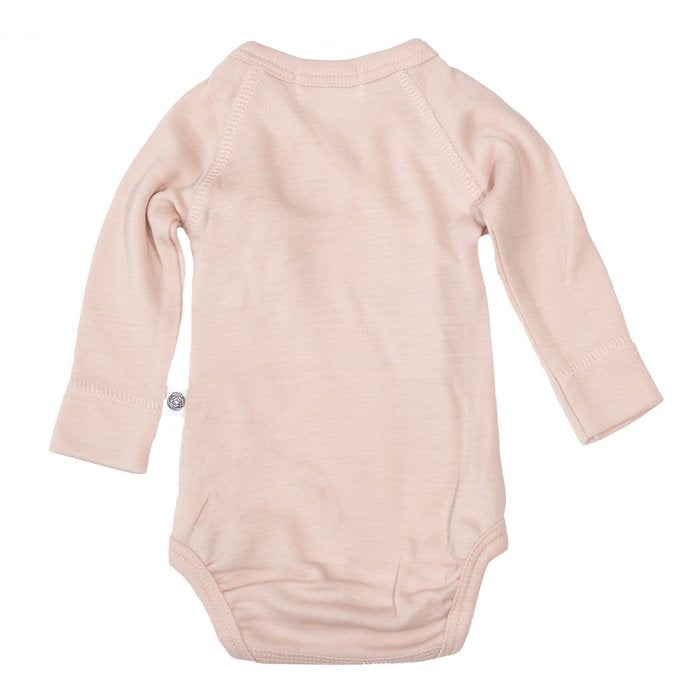 Merino Wickelbody Sepia Rosé