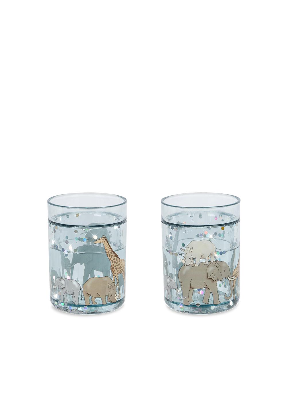 Glitter Cup 2er Set Safari 🦒