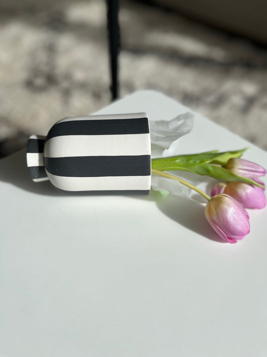 Toppu Pot OYOY XS Schwarz/Weiß