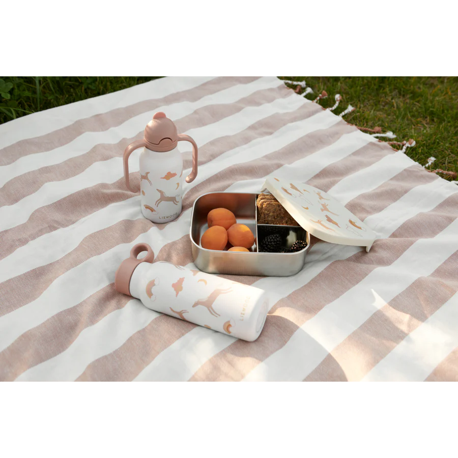 Edelstahl Brotdose Arthur mit “Dream” 🐴 Print 900ml