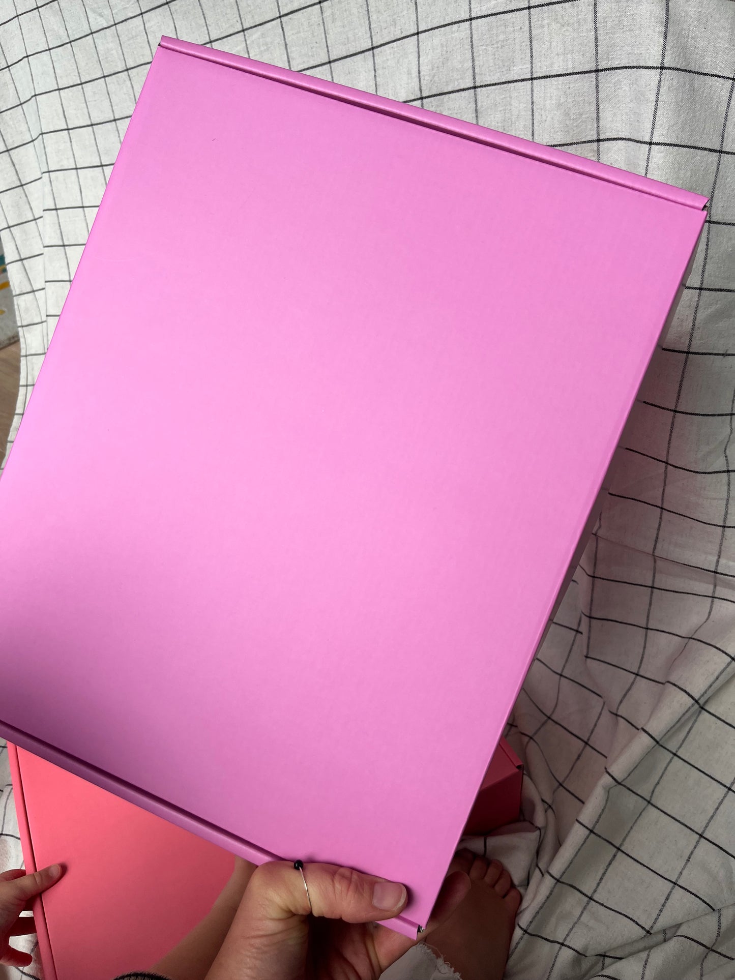 Pappbox Pastell-Violett