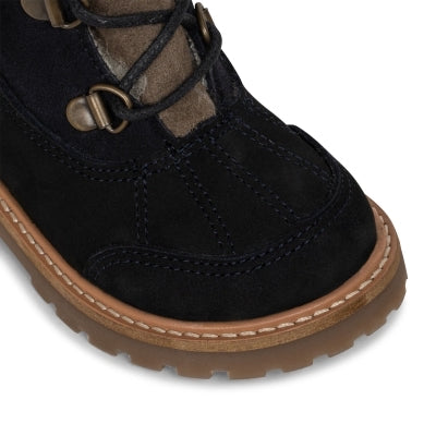 Zuri Boots Suede Nachtblau