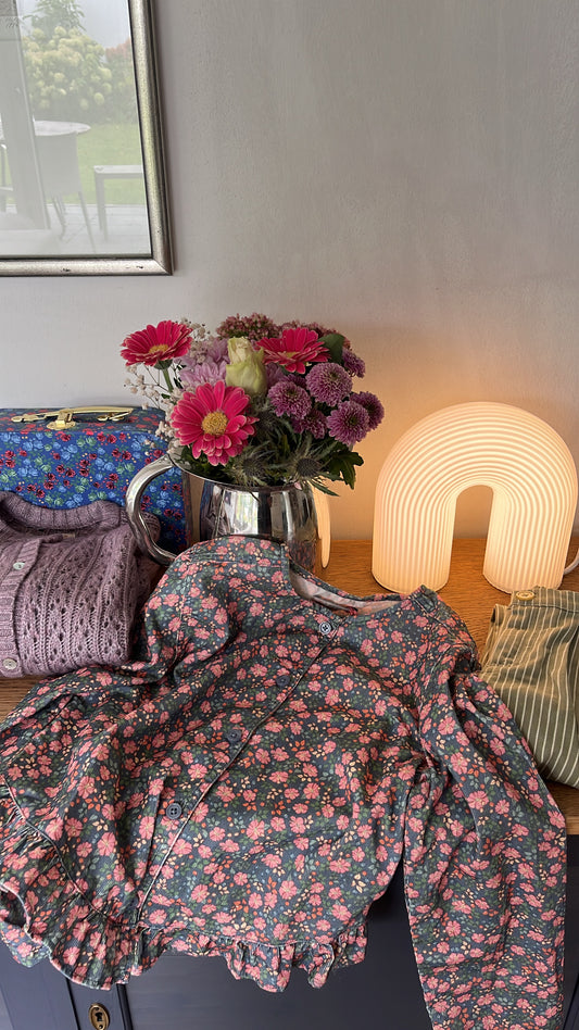 Cara Frill Blouse Kyoto 🌸🪻🪷