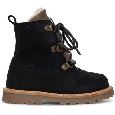 Zuri Boots Suede Nachtblau