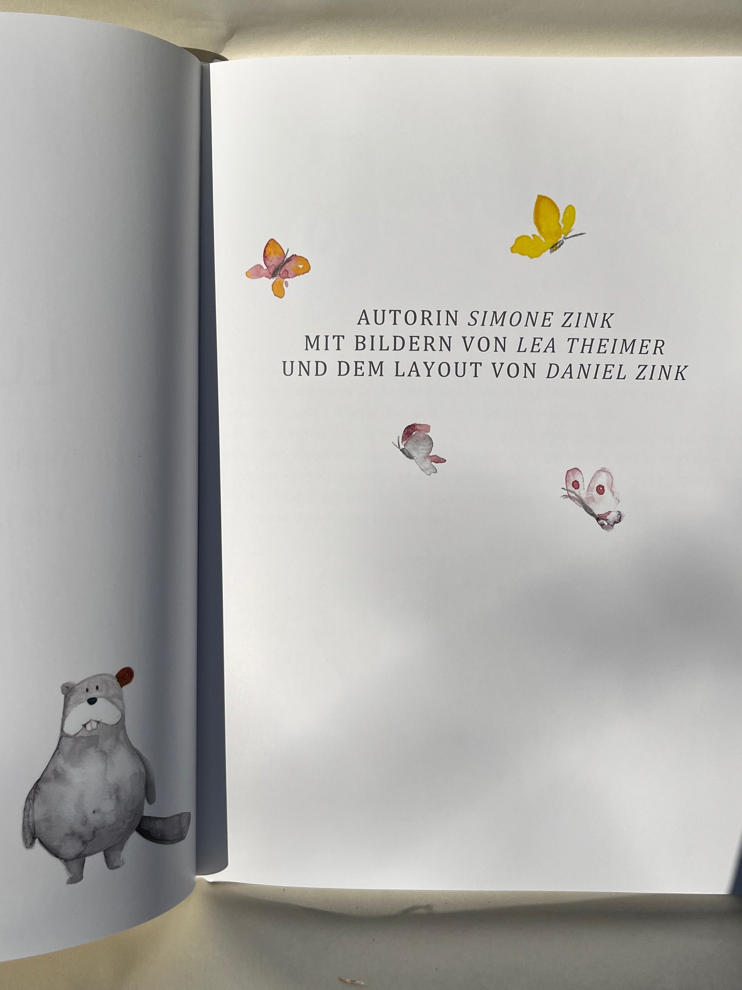 Bundle Ludwig Glücksohr book with cuddly beaver