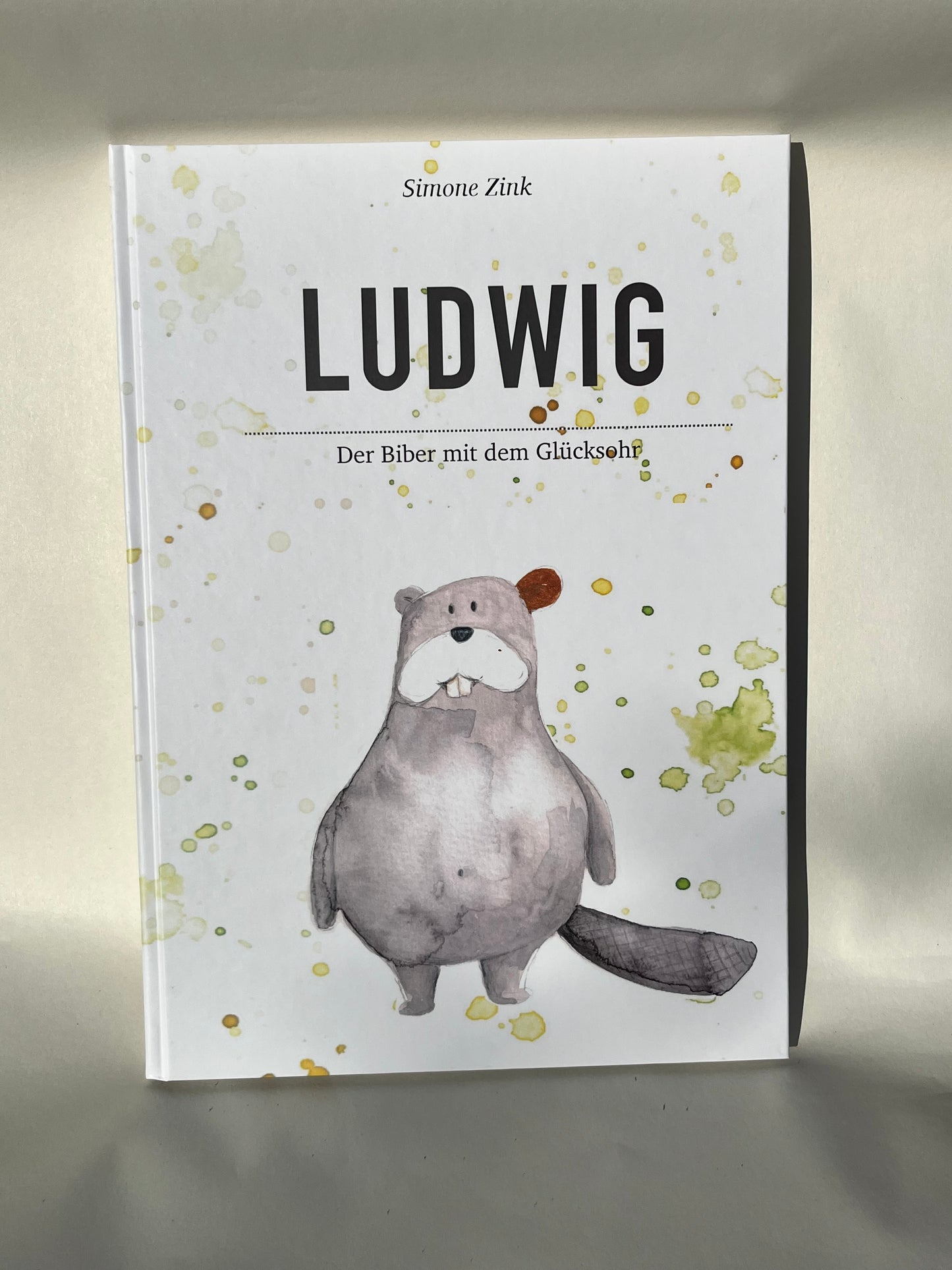 Bundle Ludwig Glücksohr book with cuddly beaver