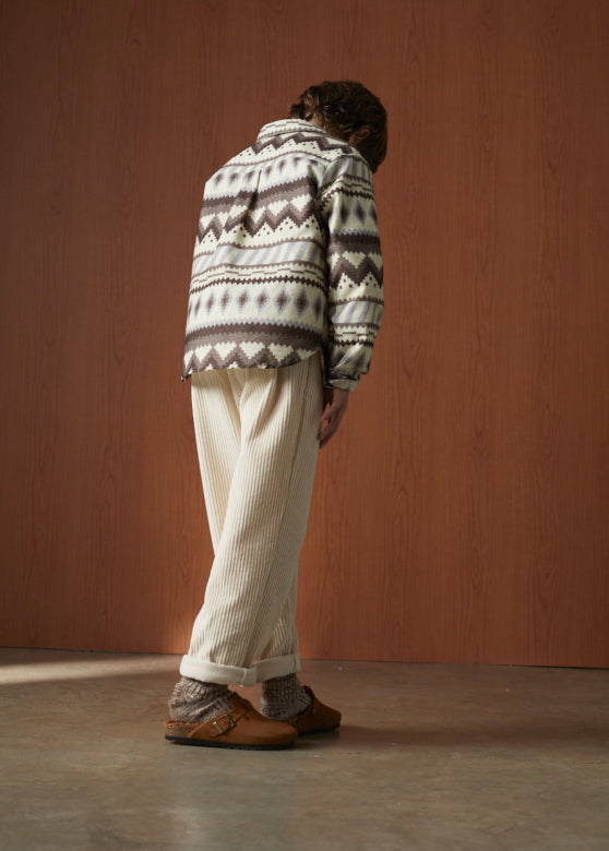 Kirin Flanellshirt Ikat Print The new society