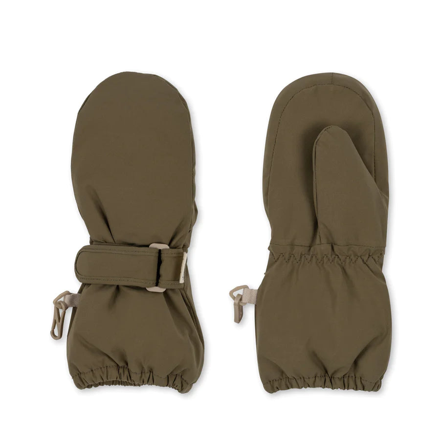 Down mittens Nutti Dusky Green 1.5-8 years