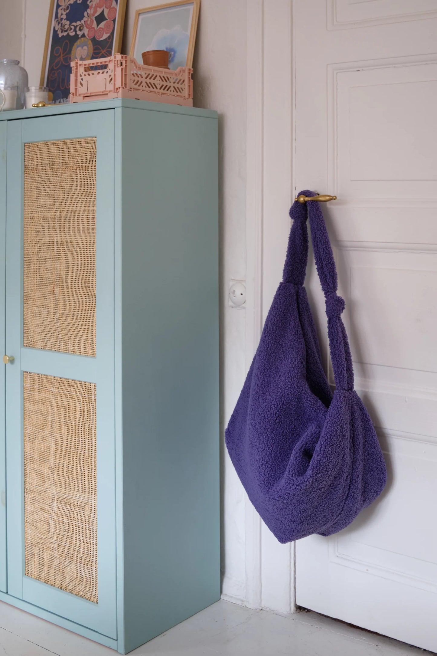 Mom Bag Lukkily Dark Lavender