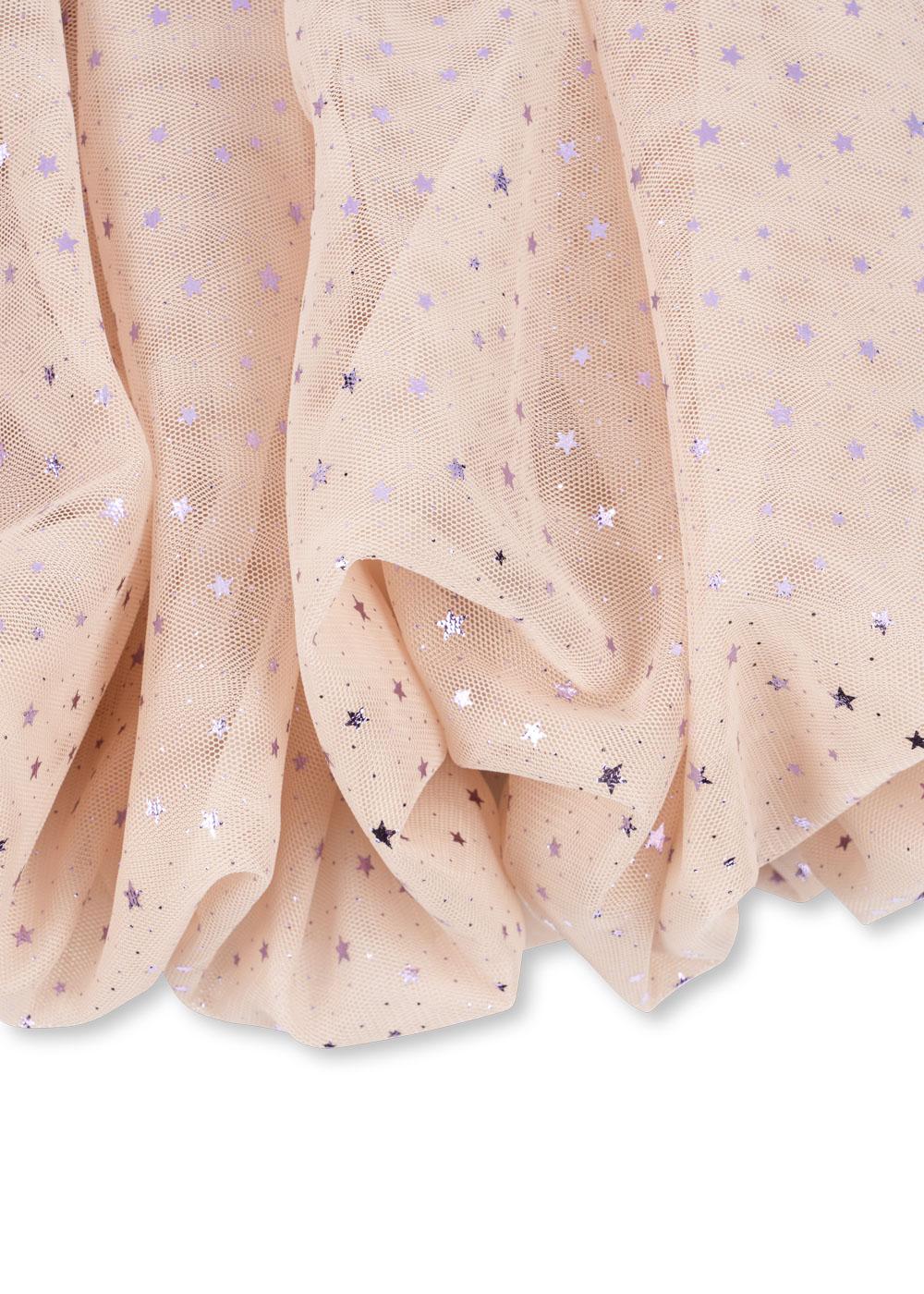Fairy Balloon Tulle Skirt Nude/Lilac