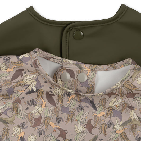 Sleeve bibs set of 2 Le Grand Bleu 🐋