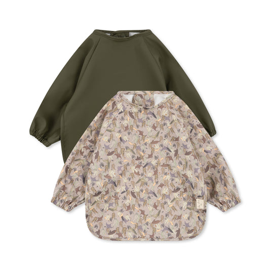 Sleeve bibs set of 2 Le Grand Bleu 🐋