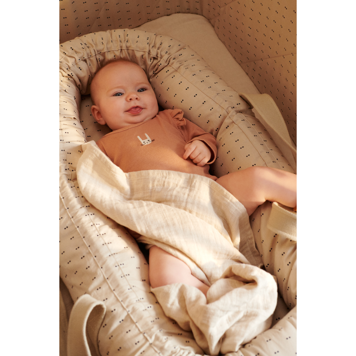 Gro Babynest/tragetasche Double Dot