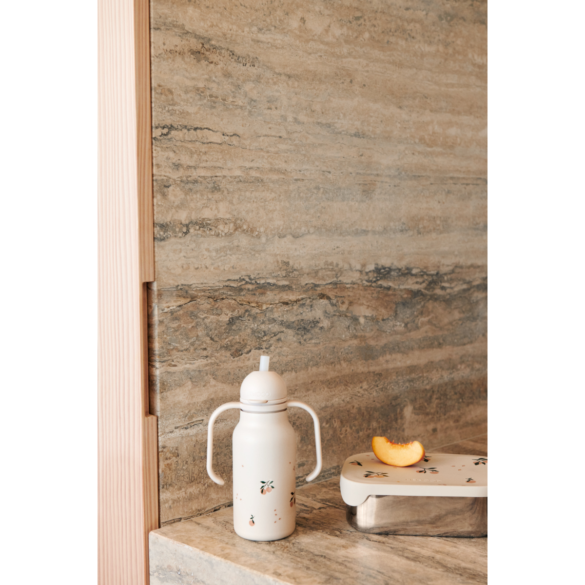 Stainless steel lunch box Arthur with “all together” safari print 900ml