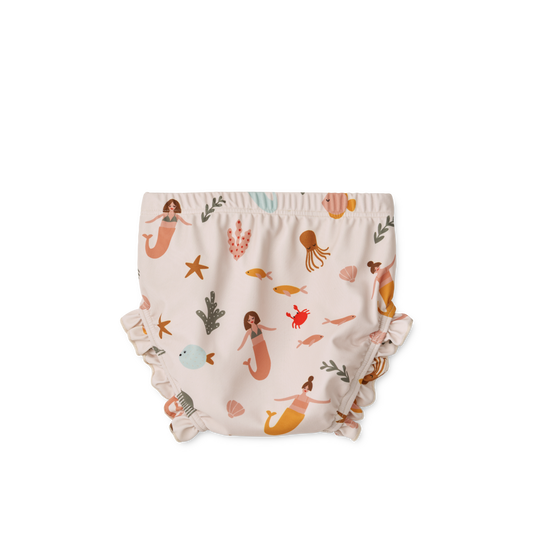 UV-Badewindel Mila mit Meerjungfrauenprint