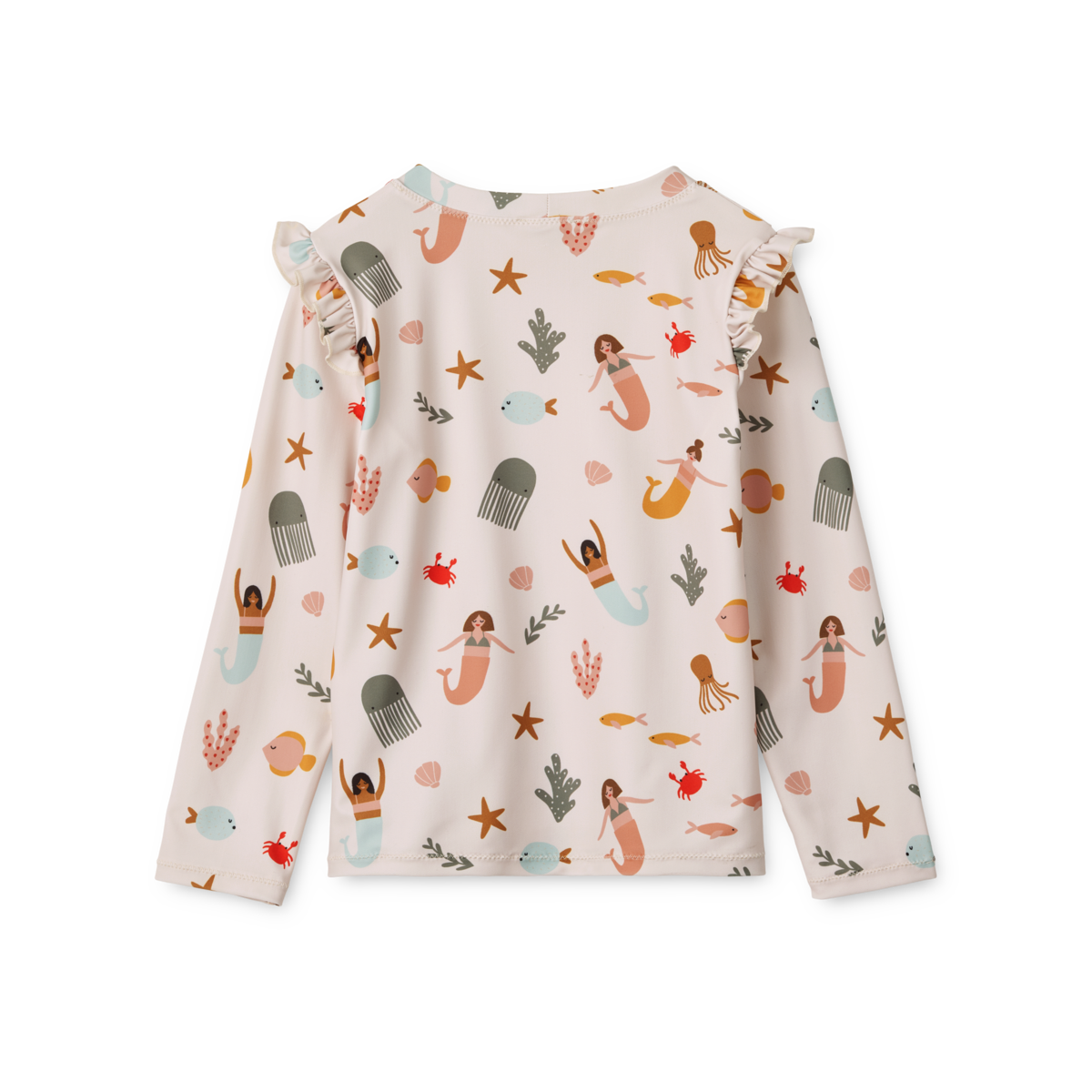 UV swimming shirt Tenley with mermaid print