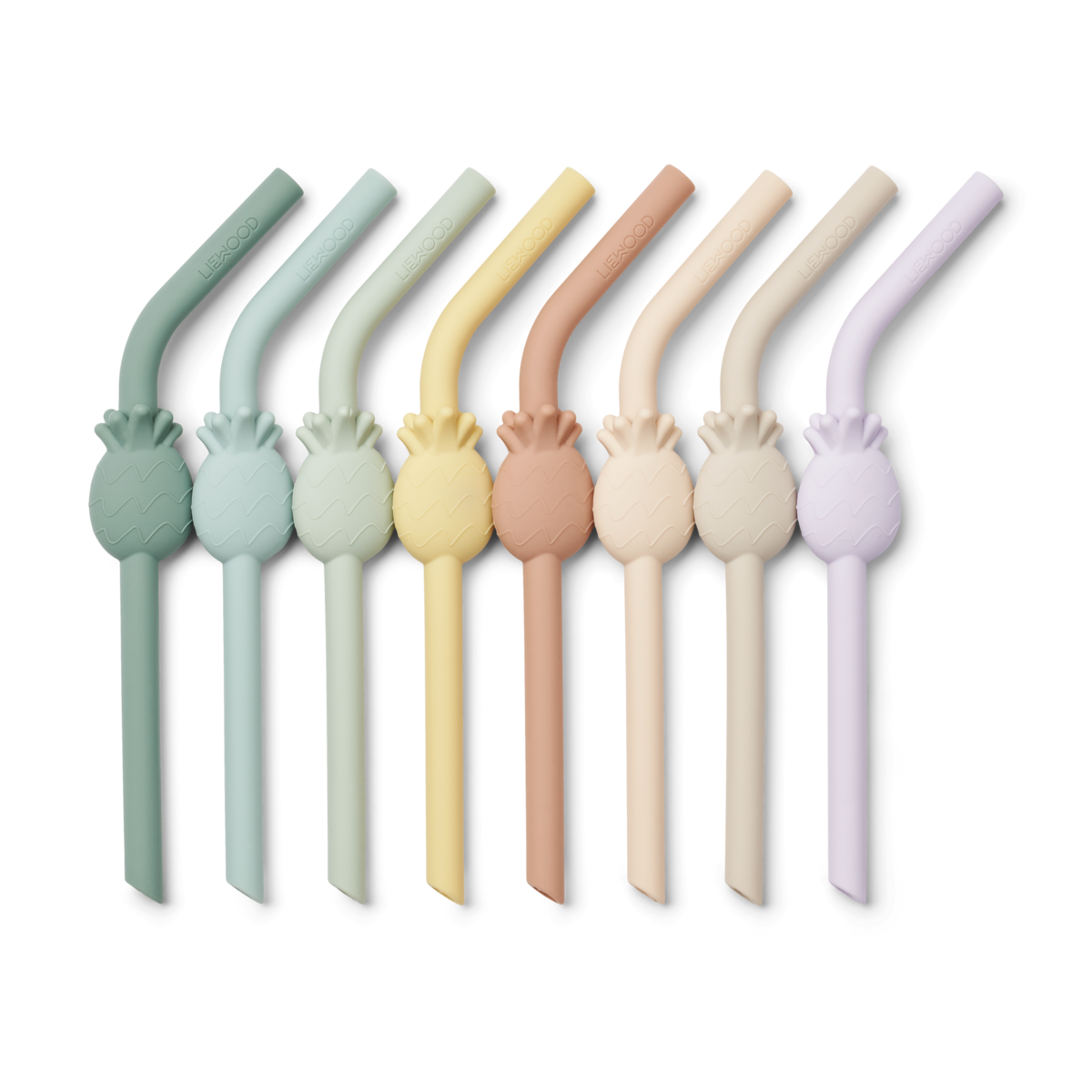 Drinking straws Carlson Pineapple π set of 8