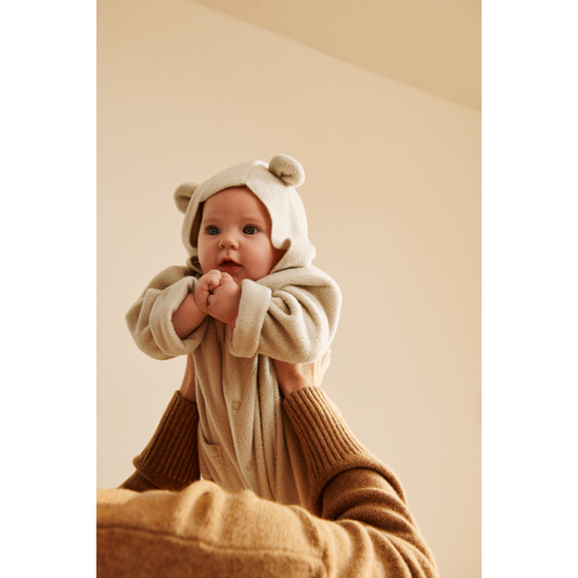 Cuddly fleece baby overall Magnolia