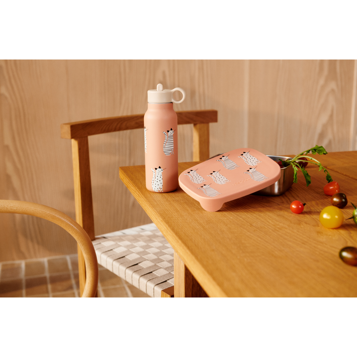 Trinkflasche Falk Cat Tuscany Rose 350 ml