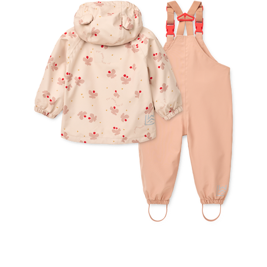 Manu Appleblossom rain jacket and mud pants set ππΈ|OrangeCherie