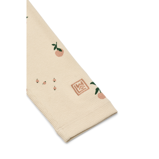 Marien Printed Leggings Peach 🍑