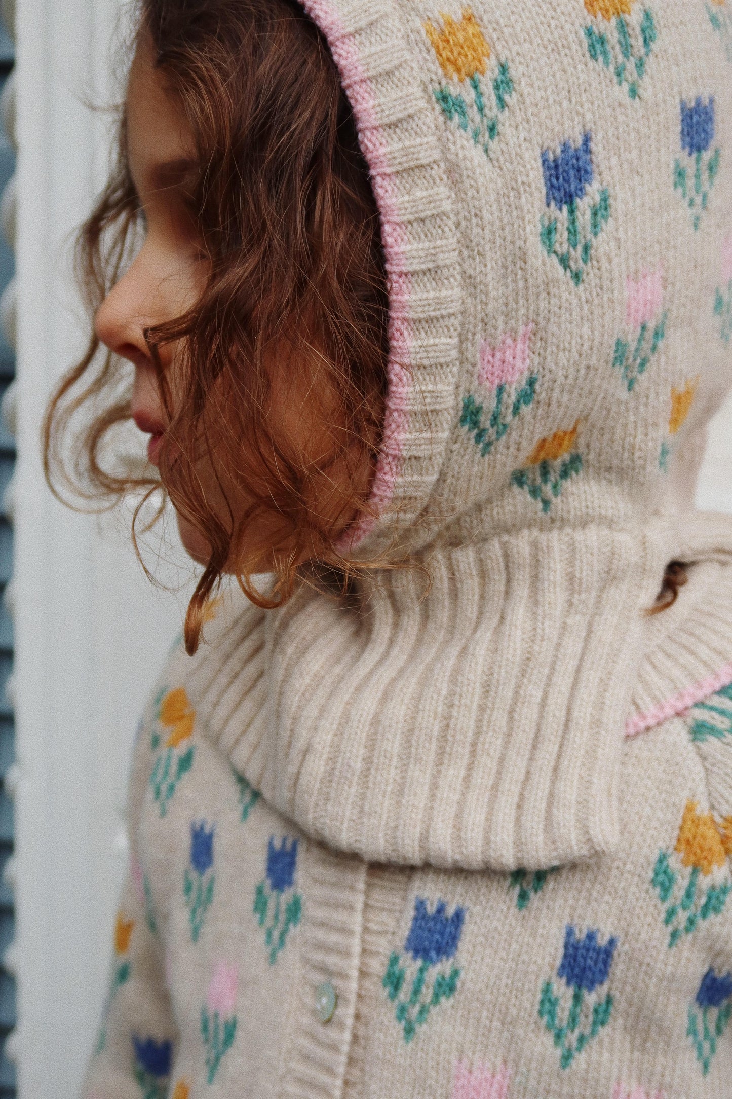 Belou Balaclava Merinostrick Tulipe 🌷