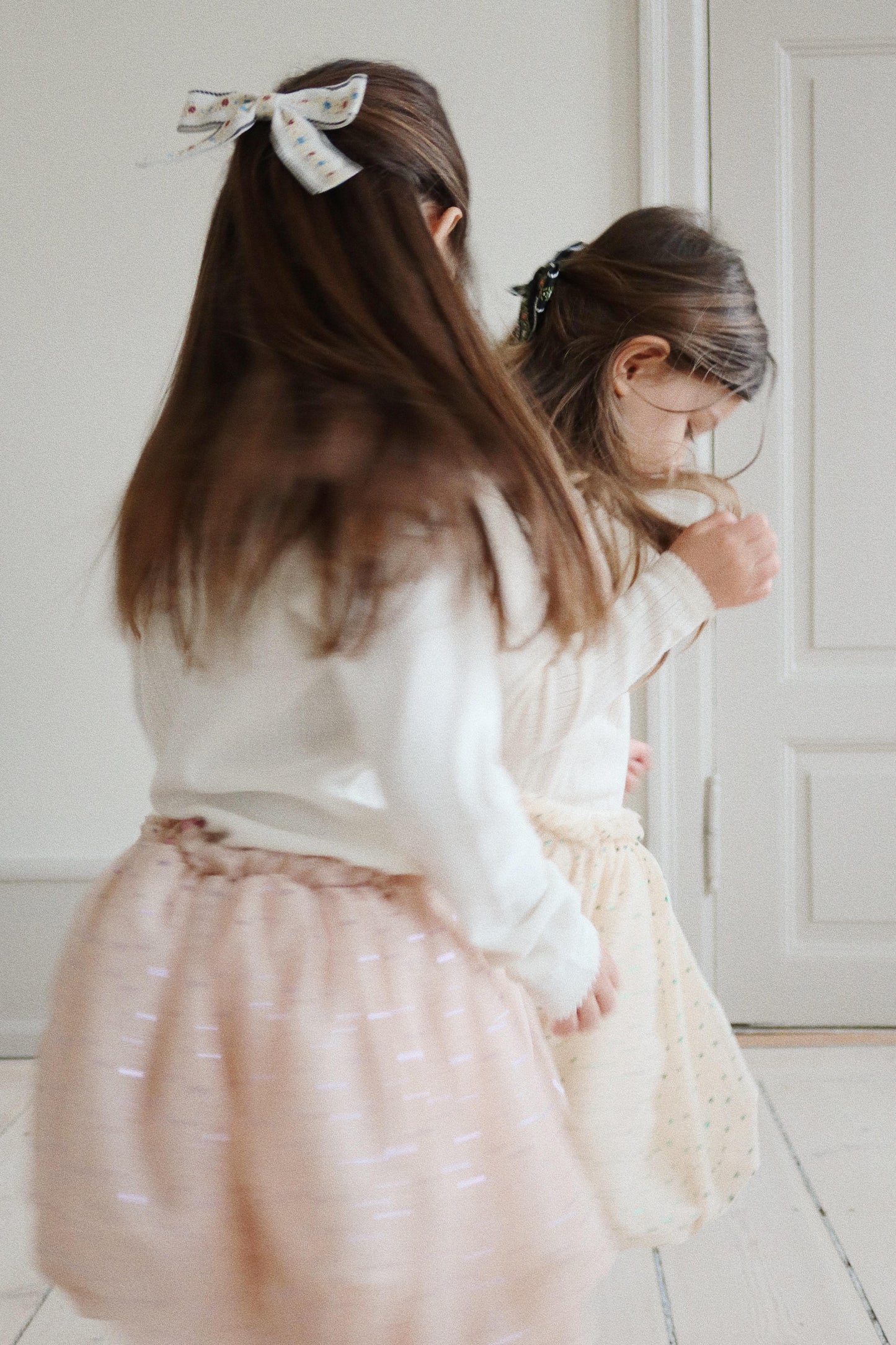 Fairy Balloon Tulle Skirt Nude/Lilac