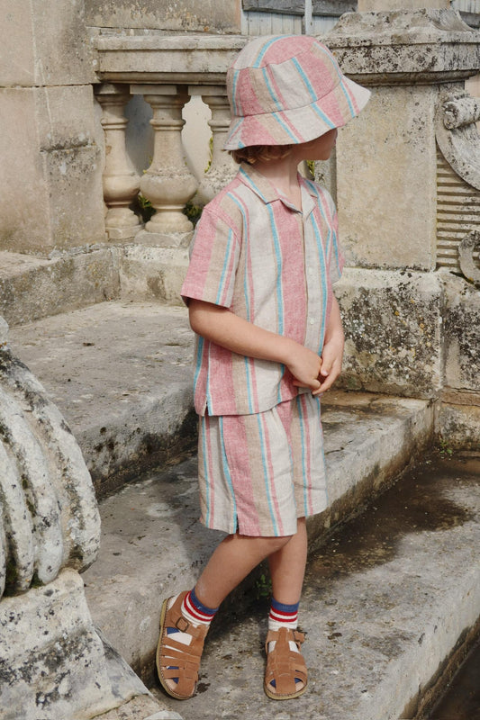 Sun Hat Baie 💌 Amour Blue Stripe