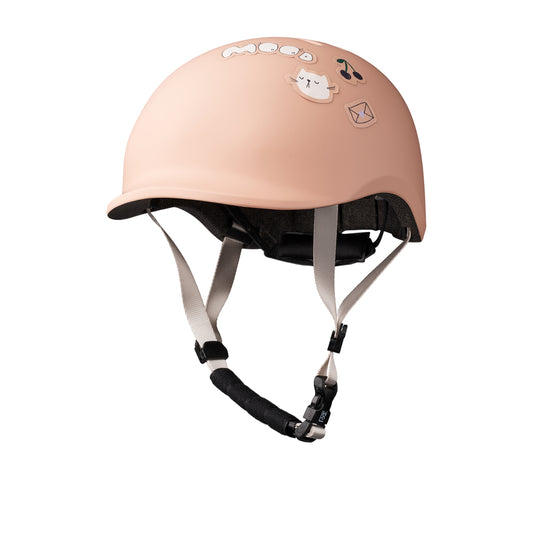 Kinderhelm Milly mit Stickern 🚲✨🎀 Mood Pale Tuscany S & M