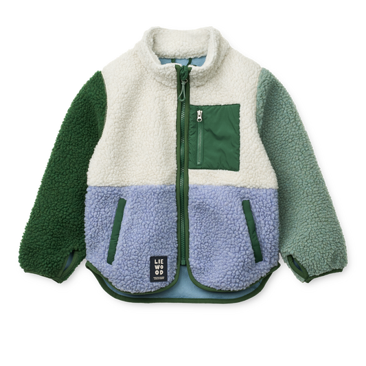 Liewood Flat Nolan Pile Teddy Fleece Dusty Lavender