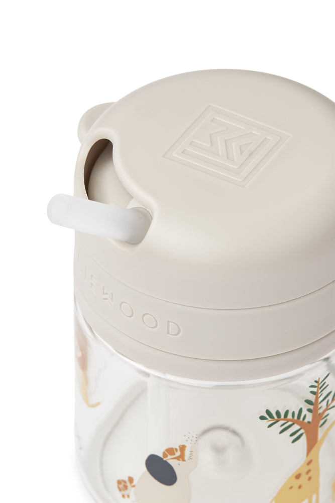 Pavia Tritan Strohalm Cup 🦒🐘280ml Liewood