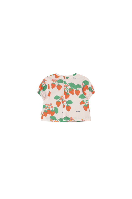 Strawberries Baby Shirt TinyCottons