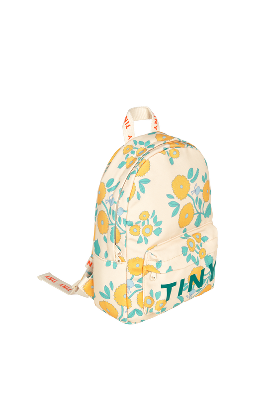 FLOWERS DUFFLE BAG dark vanilla