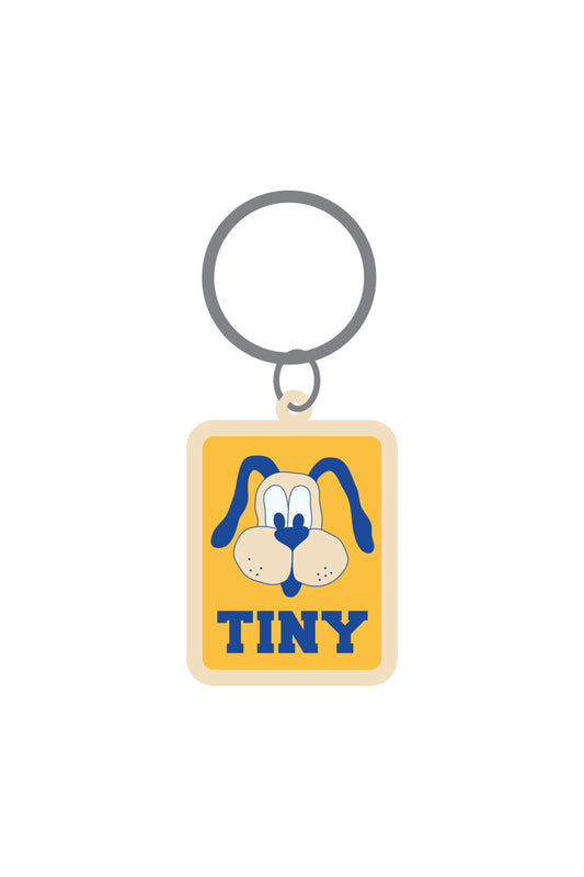 Tiny League Schlüsselanhänger auf weißem Hintergrund