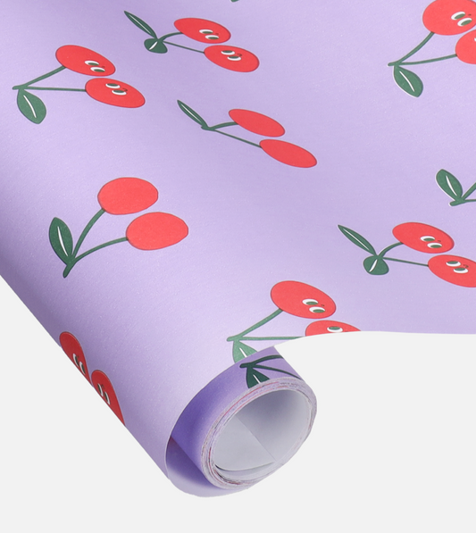 Gift wrap Cherries Anne Pascal
