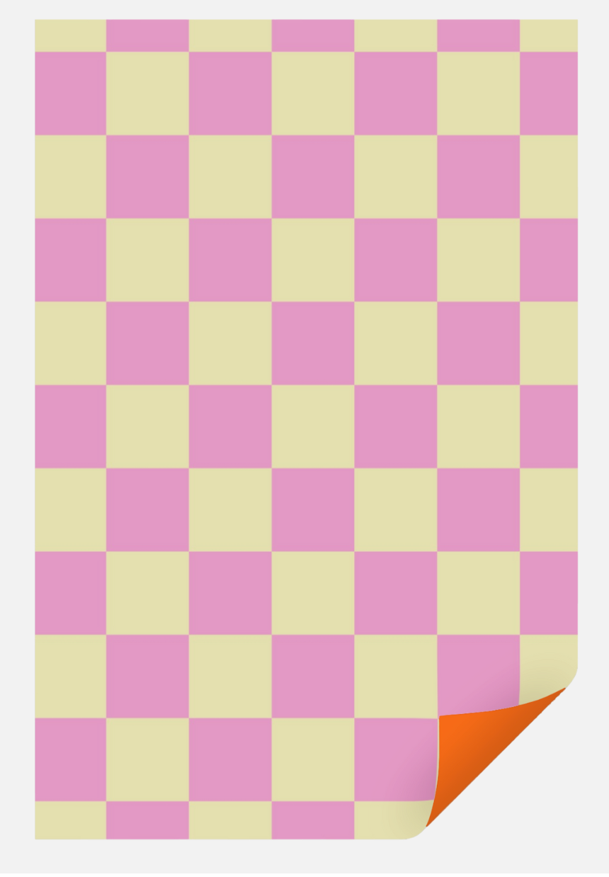 Geschenkpapier Ole Schachbrett Vanille/Lavendel