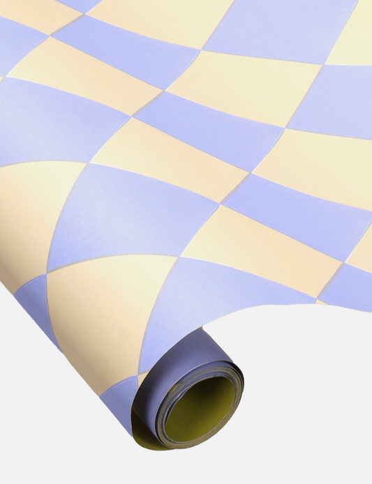 Gift wrap Ole Diamonds Vanilla/Ice Blue