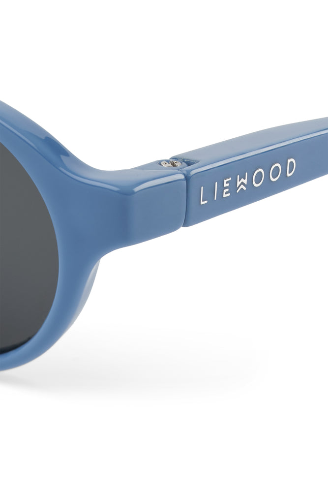 Stacey Babysonnenbrille mit Silikonband Riverside/Navy Liewood