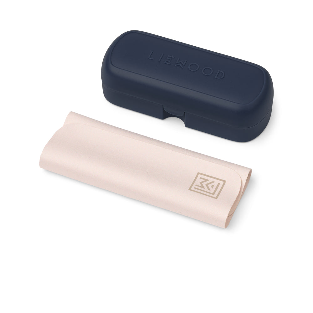 Stacey Babysonnenbrille mit Silikonband Riverside/Navy Liewood