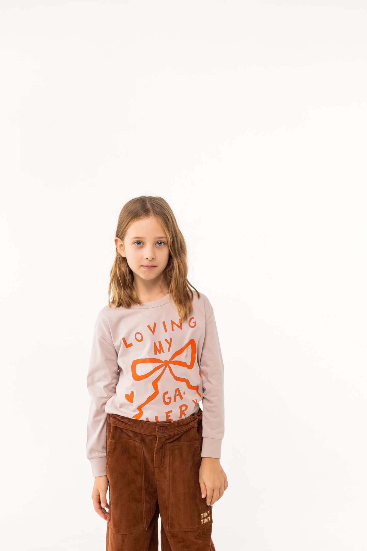 Loving Tee 🎀 Longsleeve TinyCottons Dusty Mauve