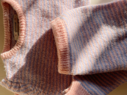 Berle knitted joggers with stripes🌷