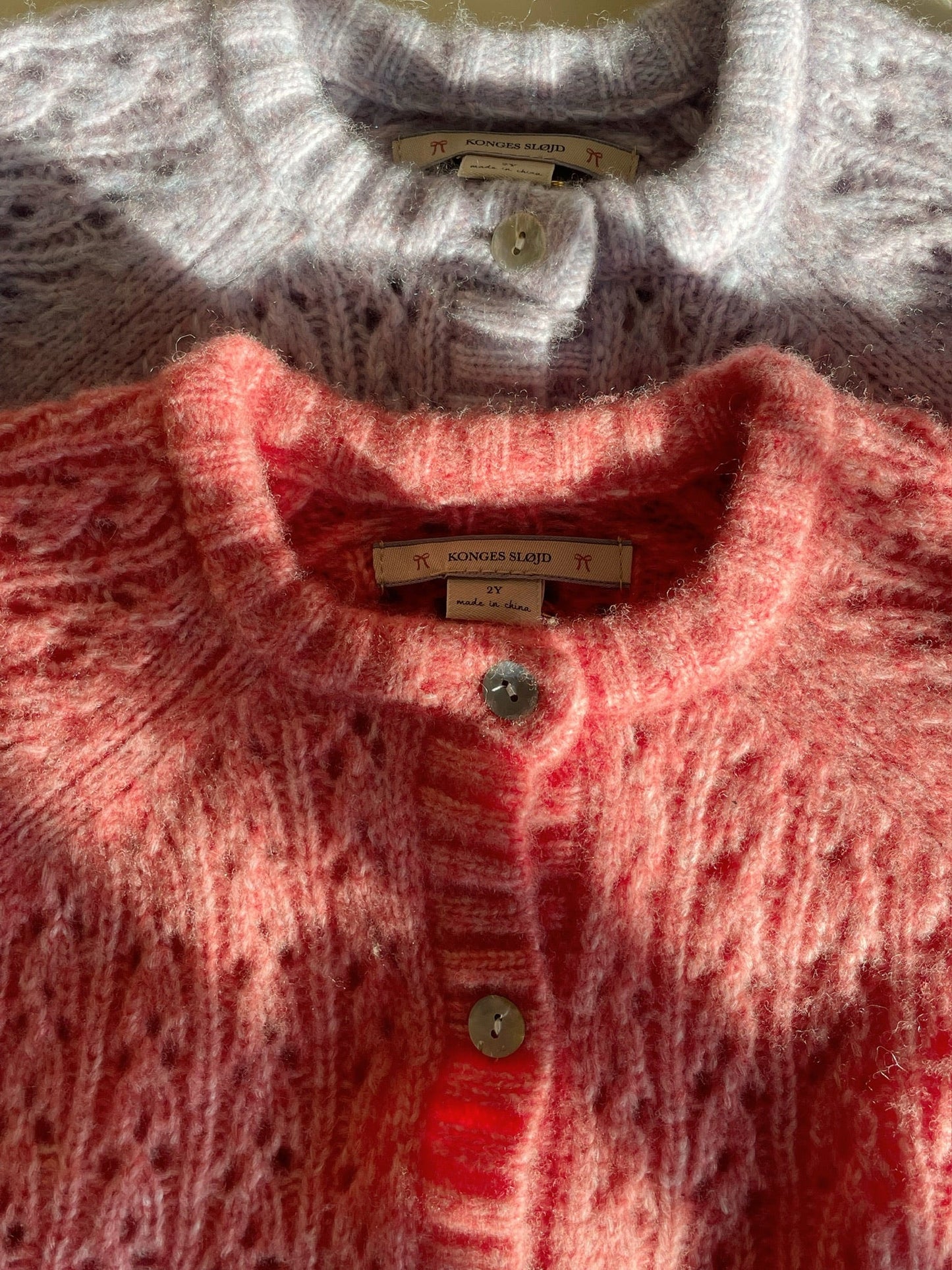 Isa Strick Cardigan Lavender Mist
