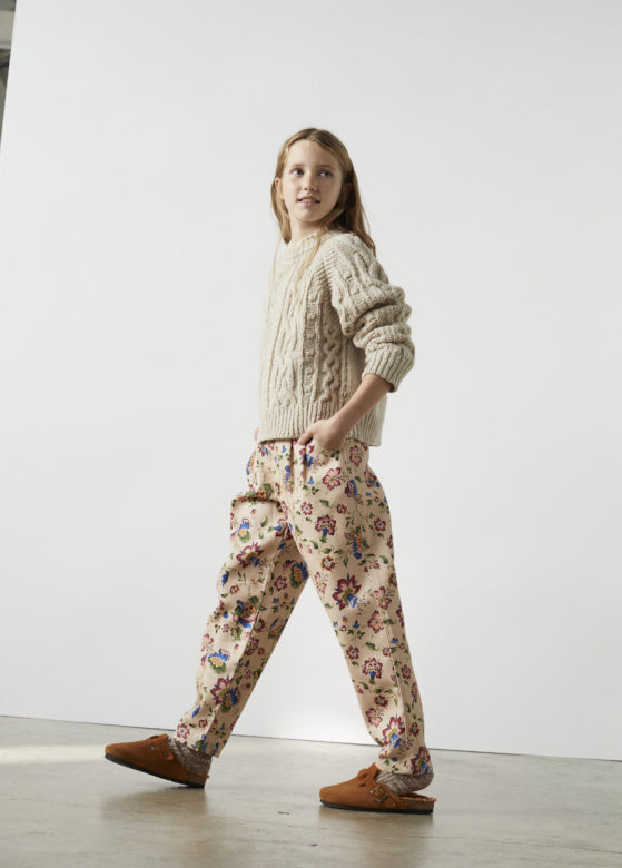 Pantaloni floreali Rene Lyocell La nuova società