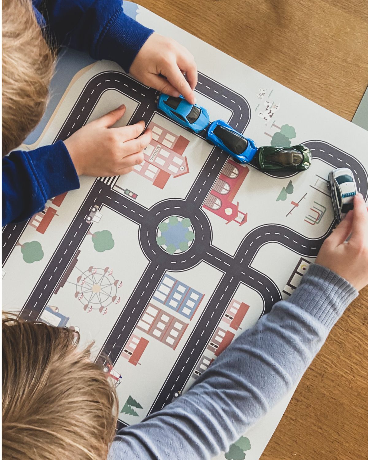XL Tisch Set Stadtverkehr 🚗