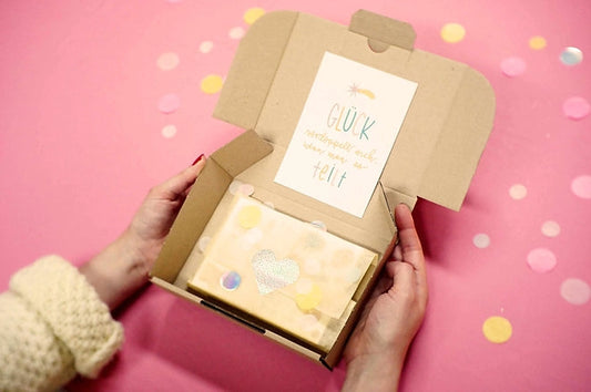 Box temporäre Tattoos „Glücksbringer“